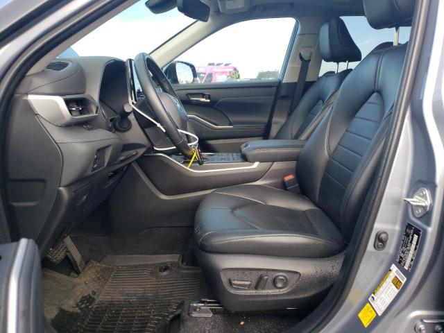 5TDHZRBH0NS173795 - 2022 TOYOTA HIGHLANDER XLE TURQUOISE photo 7