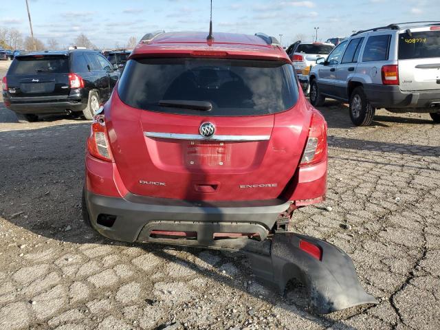 KL4CJASB9EB737086 - 2014 BUICK ENCORE RED photo 6