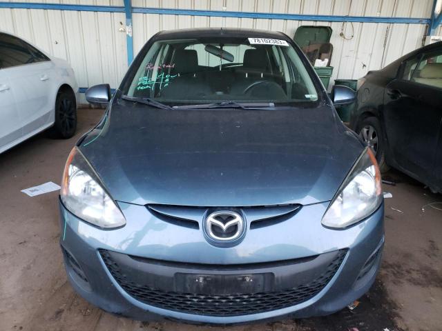 JM1DE1KY0E0183872 - 2014 MAZDA MAZDA2 SPORT BLUE photo 5