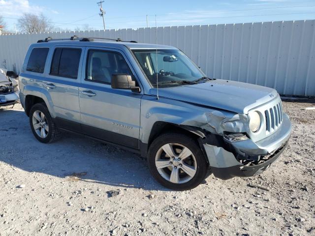 1C4NJRCB5DD168445 - 2013 JEEP PATRIOT LIMITED BLUE photo 4