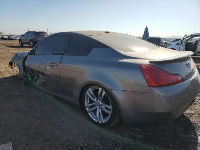 JNKCV64E98M106103 - 2008 INFINITI G37 BASE GRAY photo 2