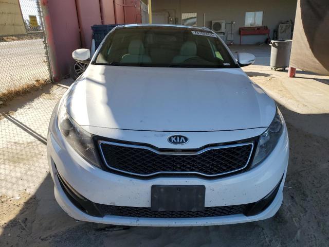 5XXGR4A69DG183689 - 2013 KIA OPTIMA SX WHITE photo 5