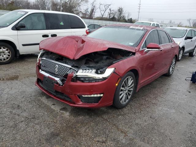 3LN6L5A90HR613772 - 2017 LINCOLN MKZ PREMIERE BURGUNDY photo 1