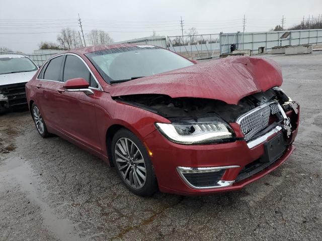 3LN6L5A90HR613772 - 2017 LINCOLN MKZ PREMIERE BURGUNDY photo 4