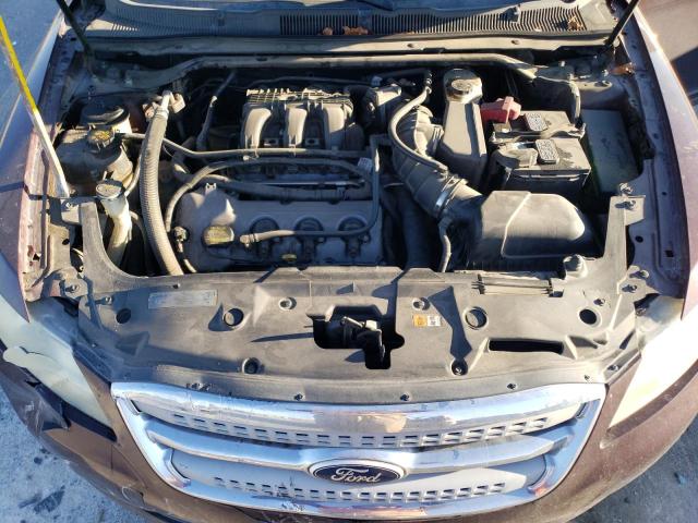 1FAHP2EW7BG139274 - 2011 FORD TAURUS SEL BURGUNDY photo 11