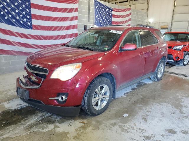 2GNALCEK1E6280346 - 2014 CHEVROLET EQUINOX LT BURGUNDY photo 1