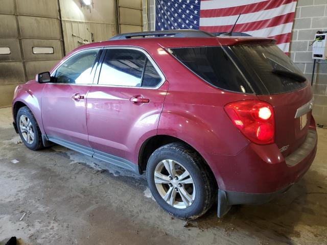 2GNALCEK1E6280346 - 2014 CHEVROLET EQUINOX LT BURGUNDY photo 2