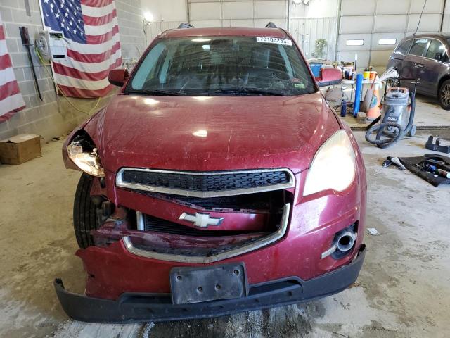 2GNALCEK1E6280346 - 2014 CHEVROLET EQUINOX LT BURGUNDY photo 5