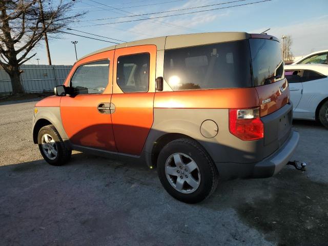 5J6YH28544L028955 - 2004 HONDA ELEMENT EX ORANGE photo 2