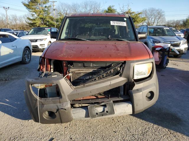 5J6YH28544L028955 - 2004 HONDA ELEMENT EX ORANGE photo 5