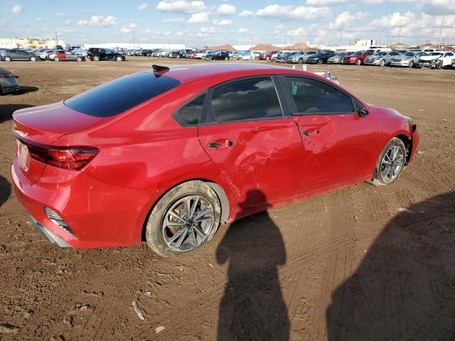 3KPF24AD5PE516580 - 2023 KIA FORTE LX RED photo 3