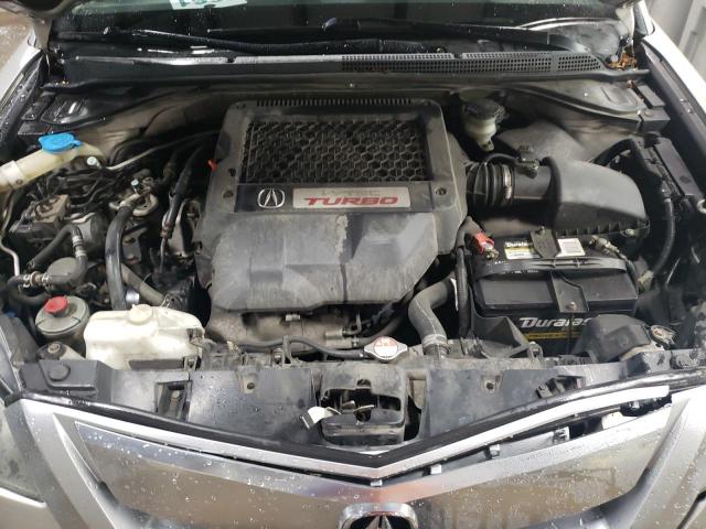 5J8TB1H28AA000716 - 2010 ACURA RDX SILVER photo 11