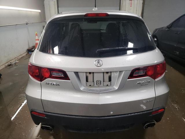 5J8TB1H28AA000716 - 2010 ACURA RDX SILVER photo 6