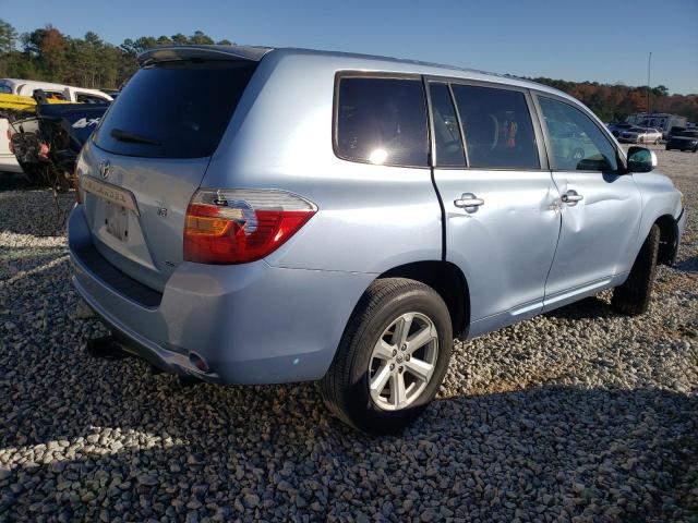 JTEES41A982064368 - 2008 TOYOTA HIGHLANDER BLUE photo 3