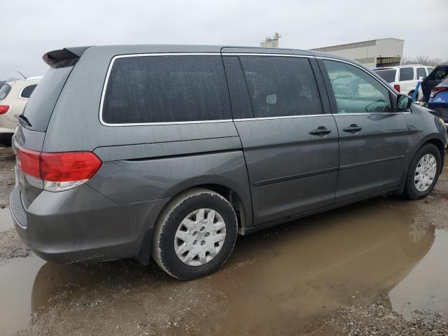 5FNRL38268B098924 - 2008 HONDA ODYSSEY LX GRAY photo 3