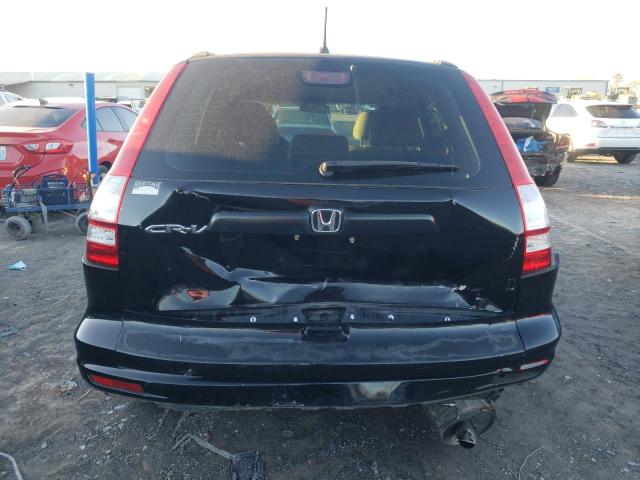 5J6RE3H30AL031137 - 2010 HONDA CR-V LX BLACK photo 6