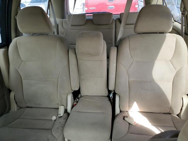 5FNRL3H42AB100014 - 2010 HONDA ODYSSEY EX WHITE photo 10