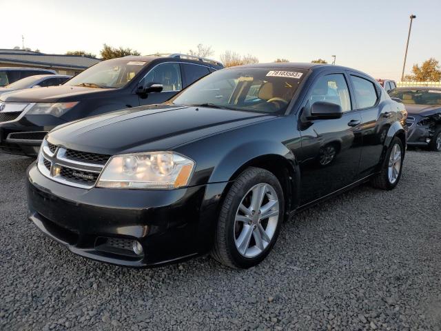 1B3BD1FG6BN515261 - 2011 DODGE AVENGER MAINSTREET BLACK photo 1