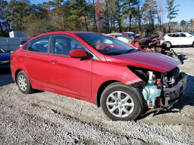 KMHCT4AE9DU483178 - 2013 HYUNDAI ACCENT GLS RED photo 4