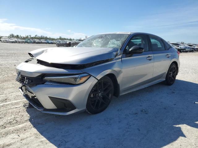 2HGFE2F53NH519929 - 2022 HONDA CIVIC SPORT ვერცხლისფერი ფოტო 1