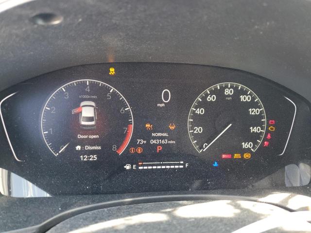 2HGFE2F53NH519929 - 2022 HONDA CIVIC SPORT ვერცხლისფერი ფოტო 9