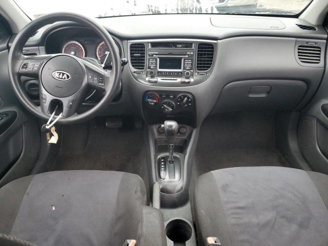 KNADH4A30A6711901 - 2010 KIA RIO LX BLUE photo 8