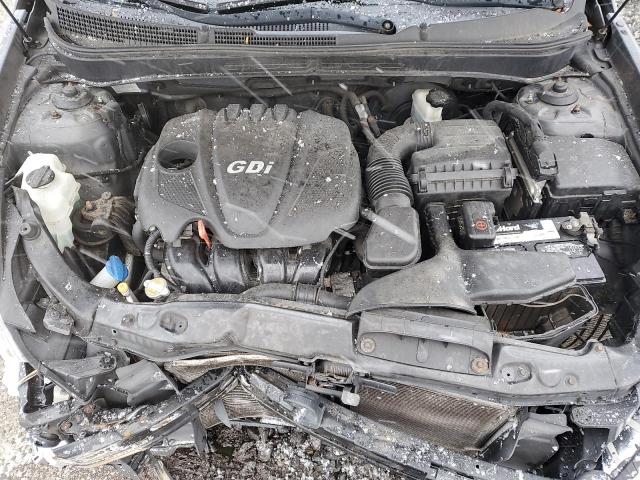 5NPEB4AC7BH261924 - 2011 HYUNDAI SONATA GLS SILVER photo 11