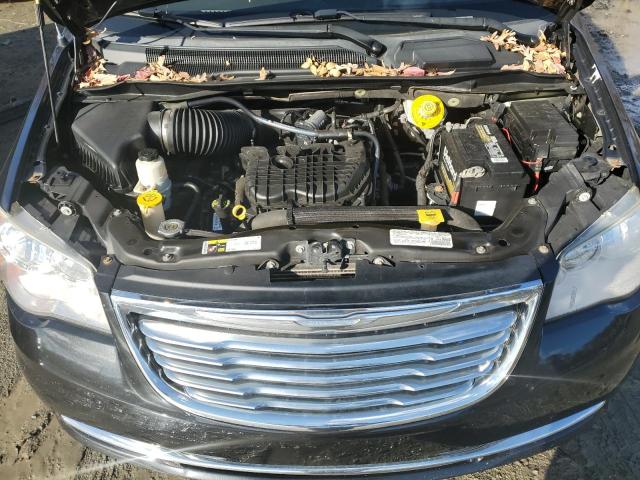 2C4RC1CG4ER143625 - 2014 CHRYSLER TOWN & COU TOURING L BLACK photo 12