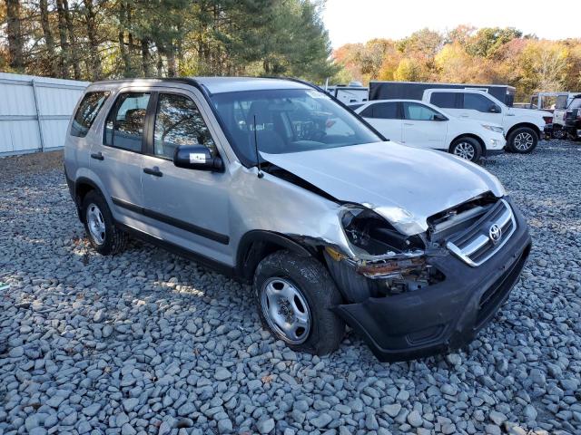 JHLRD68454C008625 - 2004 HONDA CR-V LX SILVER photo 4