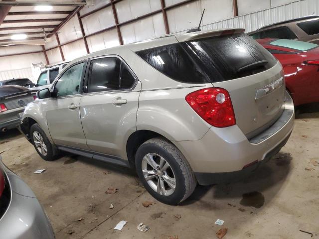 2GNALAEK1F6247384 - 2015 CHEVROLET EQUINOX LS BEIGE photo 2