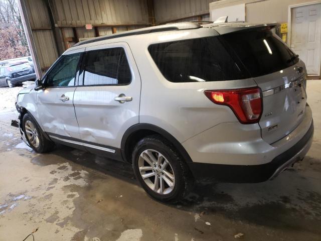 1FM5K7DH9GGB41820 - 2016 FORD EXPLORER XLT SILVER photo 2