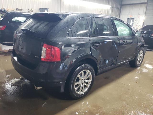 2FMDK3JC3DBA57590 - 2013 FORD EDGE SEL BLACK photo 3