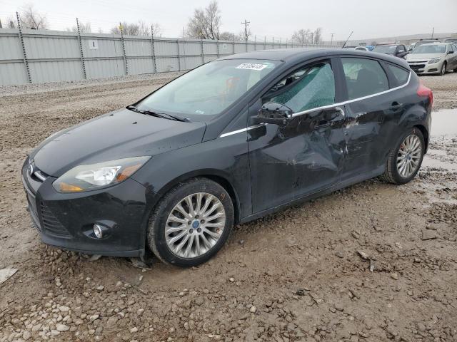 1FAHP3N27CL215538 - 2012 FORD FOCUS TITANIUM BLACK photo 1