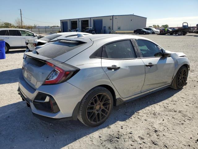 SHHFK7H45MU211186 - 2021 HONDA CIVIC SPORT SILVER photo 3