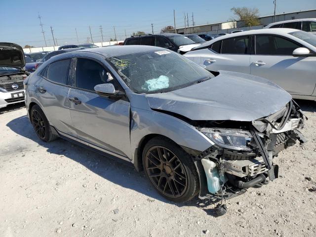 SHHFK7H45MU211186 - 2021 HONDA CIVIC SPORT SILVER photo 4