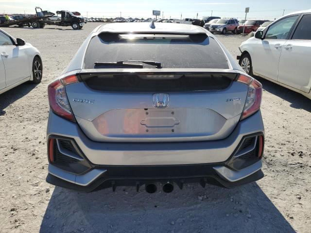 SHHFK7H45MU211186 - 2021 HONDA CIVIC SPORT SILVER photo 6