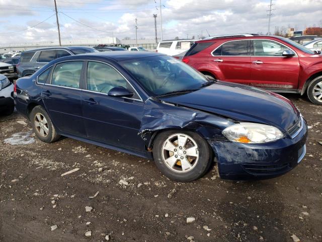 2G1WT57K191287820 - 2009 CHEVROLET IMPALA 1LT BLUE photo 4