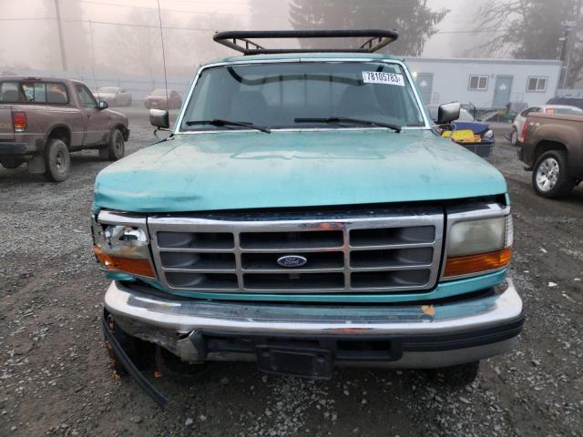 1FTHX26G6TEB65914 - 1996 FORD F250 TURQUOISE photo 5