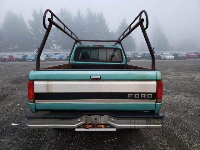 1FTHX26G6TEB65914 - 1996 FORD F250 TURQUOISE photo 6