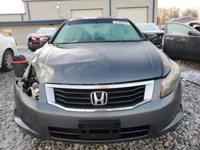 1HGCP26719A002826 - 2009 HONDA ACCORD EX GRAY photo 5