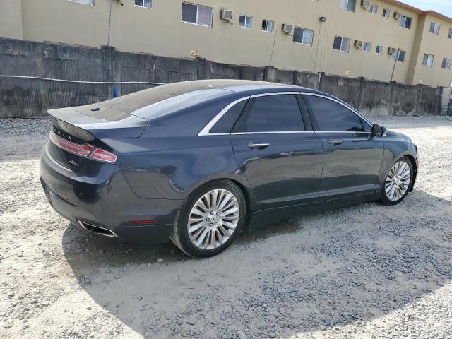 3LN6L2G93ER817497 - 2014 LINCOLN MKZ GRAY photo 3