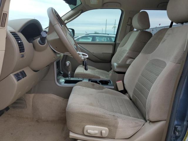 5N1AR18U27C629075 - 2007 NISSAN PATHFINDER LE BLUE photo 7