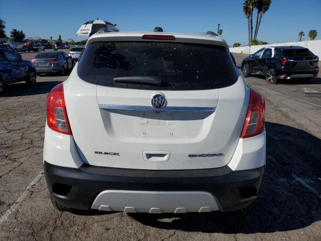 KL4CJASB4GB667936 - 2016 BUICK ENCORE WHITE photo 6