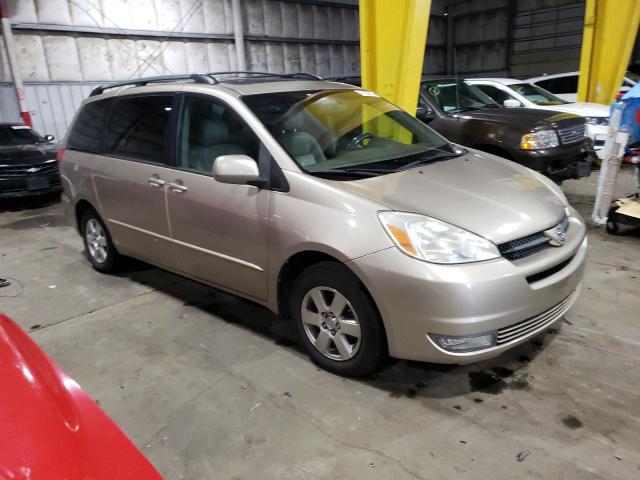 5TDZA22C14S046026 - 2005 TOYOTA SIENNA XLE BEIGE photo 4