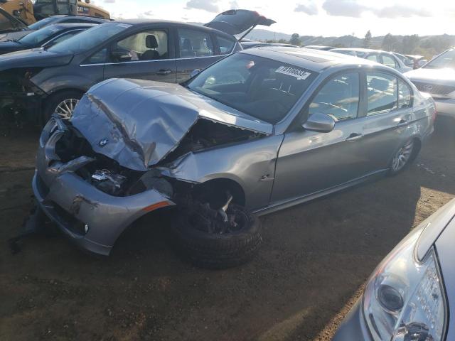 WBAPH53539A436437 - 2009 BMW 328 I SULEV SILVER photo 1