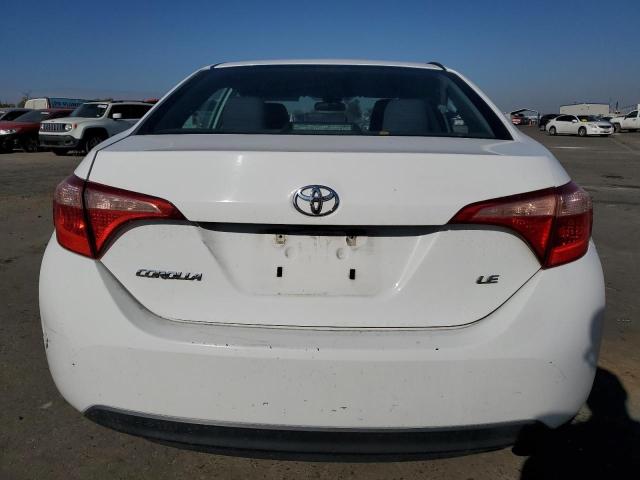 2T1BURHEXHC847319 - 2017 TOYOTA COROLLA L WHITE photo 6