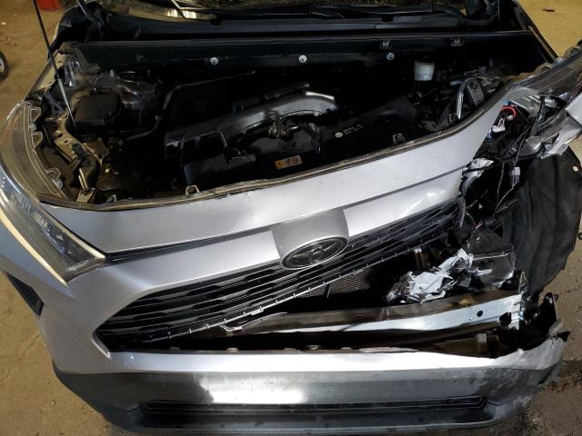 2T3H1RFV0MC105938 - 2021 TOYOTA RAV4 LE SILVER photo 12