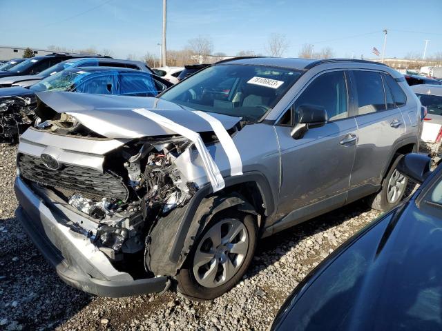 2T3H1RFV0MC105938 - 2021 TOYOTA RAV4 LE SILVER photo 4