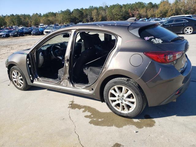 JM1BM1L72E1117317 - 2014 MAZDA 3 TOURING GRAY photo 2