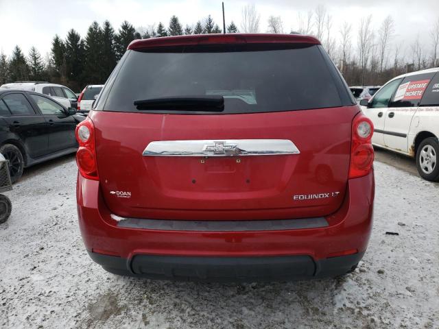 2GNALBEK8E6384018 - 2014 CHEVROLET EQUINOX LT RED photo 6